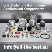 Kunststofflamellen, GFK- & CFK-Schieber – Original & alternative Ersatzteile für alle Vakuumpumpentypen