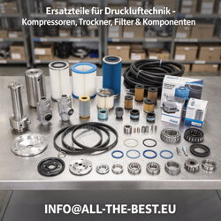 Ersatzteile für Drucklufttechnik – Kompressoren, Trockner, Filter & Komponenten