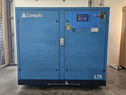 Gebrauchter Schraubenkompressor CompAir L75 (75 kW) – Baujahr 2001