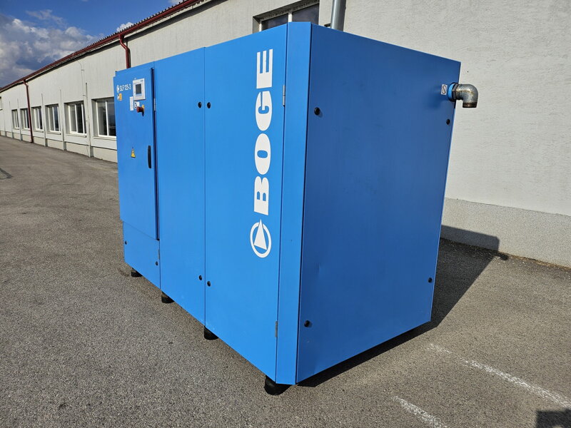 BOGE SLF 125‑3 Schraubenkompressor – 90 kW, nahezu neuwertig, mit Frequenzumrichter Baujahr: 02/2019