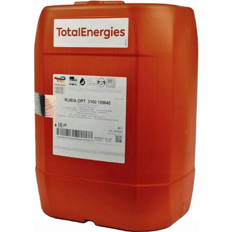 TOTAL RUBIA OPTIMA 3100 10W40 – 20 Liter