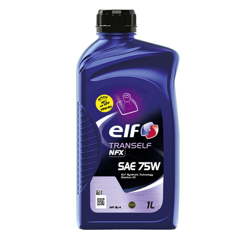 ELF TRANSELF NFX SAE 75W – Hochleistungs‑Getriebeöl für manuelle Getriebe (1 L)